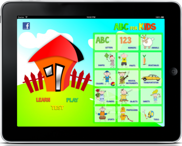 ABC iPad main Learn Page